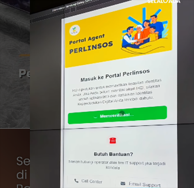 Tidak punya ponsel, warga bisa minta bantuan pendamping sosial yang telah dilatih untuk didaftarkan di Portal Bansos Digital/Sumber: Kemensos